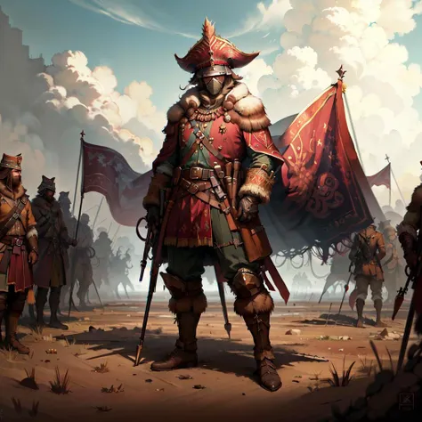 <lora:KazakPunkAI:0.9>, KazakPunkAI, soldier