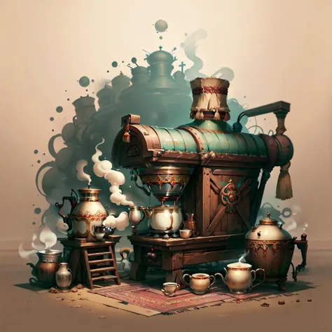 <lora:KazakPunkAI:0.9>, KazakPunkAI, coffee machine