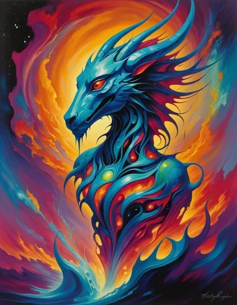 Melodic Abstraction, a fantasy creature