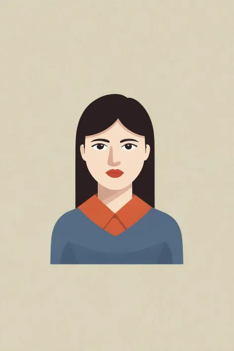 Flat design minimalism illustration by Marina Zlochin