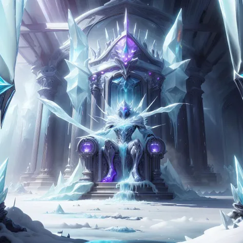 <lora:FrostRaceTech-20:1>,FrostRaceTech,cryogenic , fantasy, throne room,