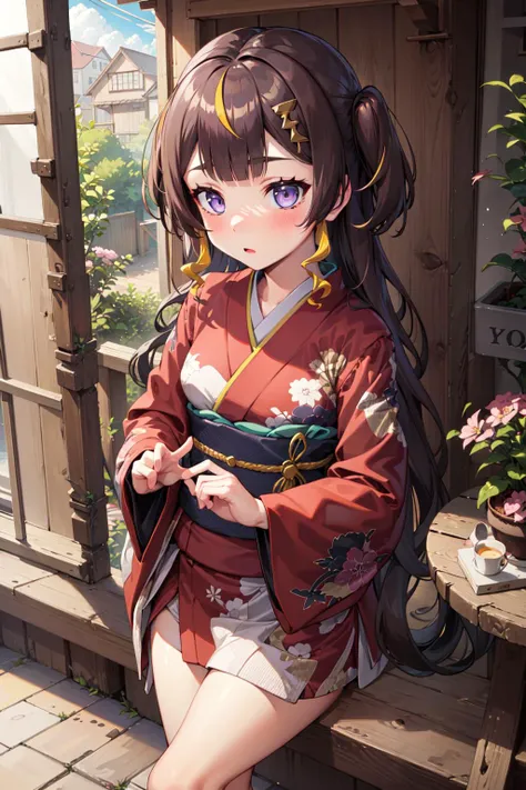 a girl kimono <lora:KitsuneAi-AnyaMelfissa-LoCon32V1-000011:0.8>