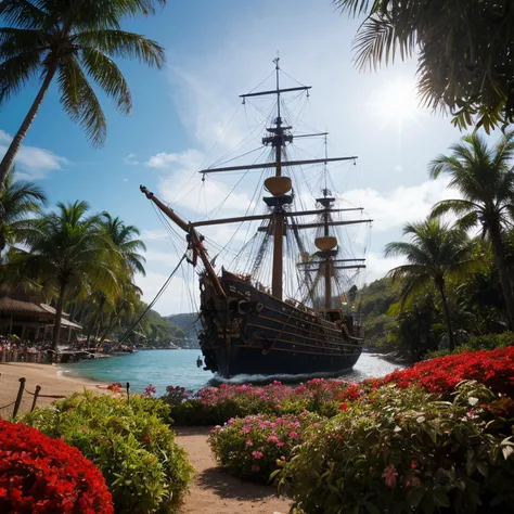photo of pirate ship, Close-up, thigh sex, view from below, between legs, seductive pose selfie,, happy,laughing, high key brightly lit, <lora:p1r4t3s_v6:0.85> n3wp1r4t3, <lora:FDDeepOcean:1.0>