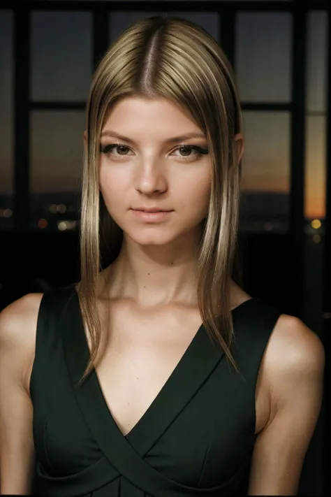 Beauty photo,
<lora:GinaGerson_v1.1:1> GinaGerson
female in a nightscape theme, beautiful cityscape
in style of
Anna Devs and Daniel Rueda, Dream-like, Surreal Medium format, natural light Surreal, atmospheric, evocative, Early 2000s Atelier Versace Haute Couture (Dress:1.2), punk hairstyle,
<lora:epiC35mm:1>