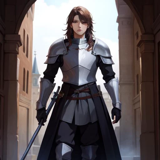 medieval knight, sharp, extreme detailed, HD, HDR, 4K, masterpiece, high quality, high resolution, breathtaking, award-winning, professional