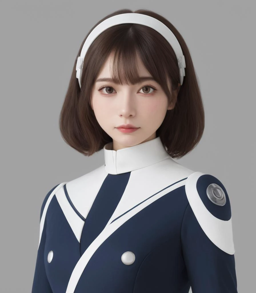 <lora:40bigface3 SDXL-000006:0.3>
Best quality,masterpiece,ultra high res,(photorealistic:1.4),
1girl,solo,fasion, spacecraft,  collar,shoulder_pads,belt,full body, symmetry, nice face,nice eyes, perfect light,