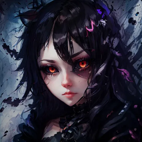 <lyco:asianGirlLohaAka_v10:0.5> <lyco:blackScleraFeature_v30:0.5> <lyco:bofuriLoconFullckpt_locon:0.5>girl,blacksclera