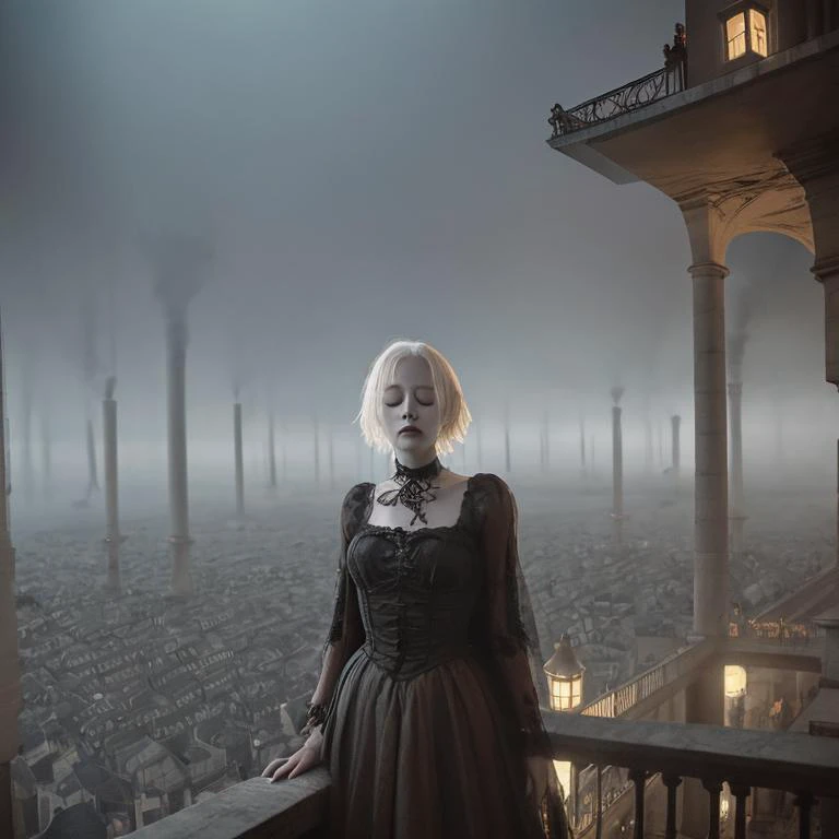 light leak, unreal engine, 8k, photo realistic, matte horror painting, detailed, detailed, cgsociety, diableries, volumetric lighting atmosphere photograph,
foggy air,smog:2,
photo of fantasy, series,
very horror and sad place, its a beautiful and sad horror photograph,
stunning, post processing,