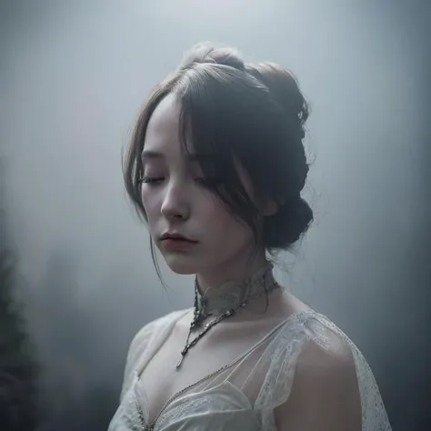 light leak, unreal engine, 8k, photo realistic, matte horror painting, detailed, detailed, cgsociety, diableries, volumetric lighting atmosphere photograph, 
foggy air,smog:2,
photo of  fantasy, series, 
very horror and sad place, its a beautiful and sad horror photograph, 
stunning, post processing, 