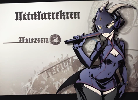 ((best quality)), ((highly detailed)), absurdres, (detailed eyes, deep eyes), (1girl), (glasses), <lora:ZoomLayer:1>, IncrsZmLayer, zoom layer, upper body, ((kneehighs)), <lora:aiomonstergirls_aiov4LoraLycoris:.7>, <lora:satyr_cpt_v01:.8>, satyrcpt, (satyr), black hair, yellow eyes, horns, animal ears, (goat horns), (goat legs), <lora:hoovedlegs:.9>, hooved legs, (furry legs), hooves, medium breasts, layered dress, (indoors, at a bar, Oktoberfest), <lora:Persona5Cruncher:.9>, PersonaCruncher, mask, upper body, solo