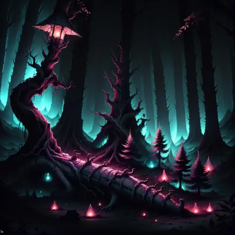 masterpiece, absurdres, extremely detailed, <lora:Mumfordai:0.9>, Mumfordai, forest, full of death, (blood:1.0), (corpses on ground), night, moonlight, volumetric lighting,
