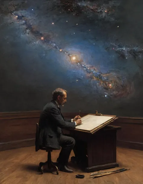 Creating a Portrait of the Universe by Thomas Eakins