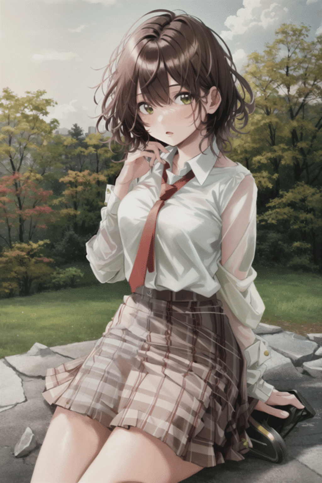 Hinami Aoi - Jaku-Chara Tomozaki-kun LoRA v1.0