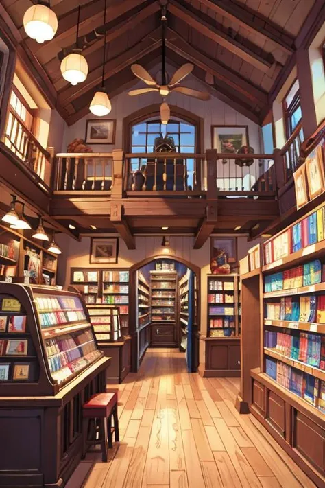 incredibly beautiful board game store,