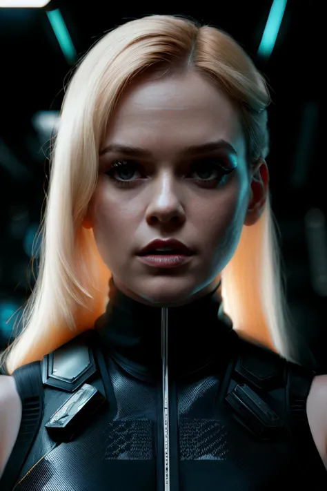 aliceEv1 in cyber neon lighting, futurism, intricate futuristic jewelry accessories, cyberpunk glossy white latex turtleneck, hyper photorealistic, crispy quality, digital photography, trending in artstation, trending in pinterest, cinematic, 4 k ultra hd, art by pascal blanche, art by greg rutkowski