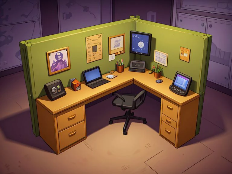 XE-LucasArts cubicle
<lora:LCM_LoRA_Weights_SD15:1>