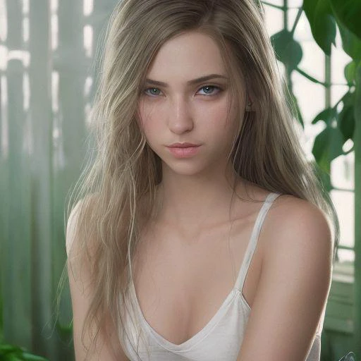 (sharp), (masterpiece), (best quality), (ultra-detailed),
1girl, pale, slender, blonde, stunning beautiful European, solo, long hair, blue eyes, leggings, wet realistic, photorealistic