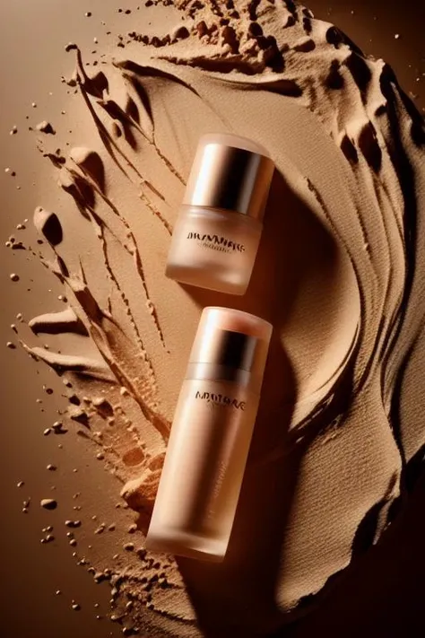 (masterpiece:1.33),(bestquality:1.33),(ultra-detailed:1.21),studio photography,(realistic:1.21),Product Photography,(splash:1.35),Cosmetic,(channel:1.35),channel logo,shiny,(liquid:1.44),SEA,film grain,<lora:MooMoo-Product Protography:1>,<lora:LCM-SD1.5:1>,([Light painting|Bokeh lighting|Soft illuminaotion|Chiaroscuro lighting|Task lighting]:1.1),
