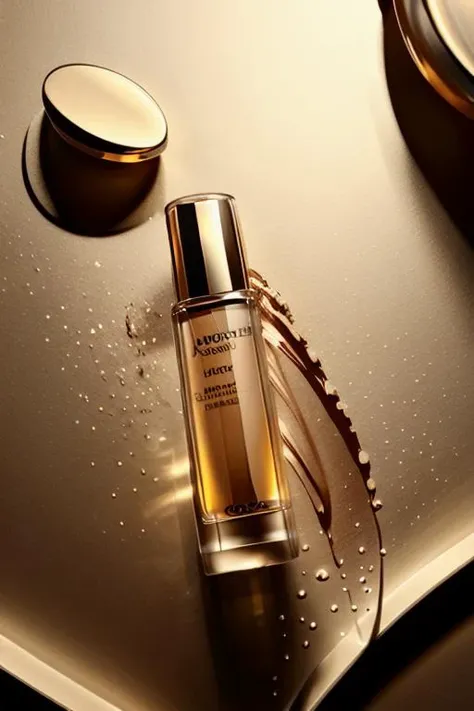 (masterpiece:1.33),(bestquality:1.33),(ultra-detailed:1.21),studio photography,(realistic:1.21),Product Photography,(splash:1.35),Cosmetic,(channel:1.35),channel logo,shiny,(liquid:1.44),<lora:MooMoo-Product Protography:1>,<lora:LCM-SD1.5:1>,([Point source lighting|Umbrella lighting|Warm light|Silhouette lighting|Energy-efficient lighting]:1.1),