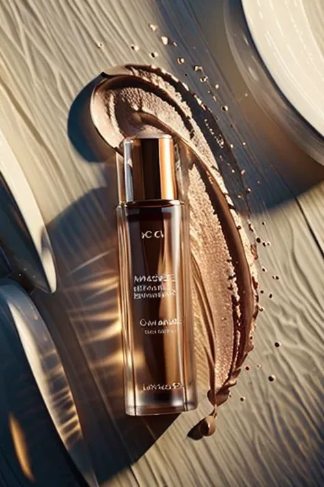 (masterpiece:1.33),(bestquality:1.33),(ultra-detailed:1.21),studio photography,(realistic:1.21),Product Photography,(splash:1.35),Cosmetic,(channel:1.35),channel logo,shiny,(liquid:1.44),<lora:MooMoo-Product Protography:1>,<lora:LCM-SD1.5:1>,([Daylight simulation lighting|Low contrast lighting|Split Lighting|Low key lighting|Emergency lighting]:1.1),