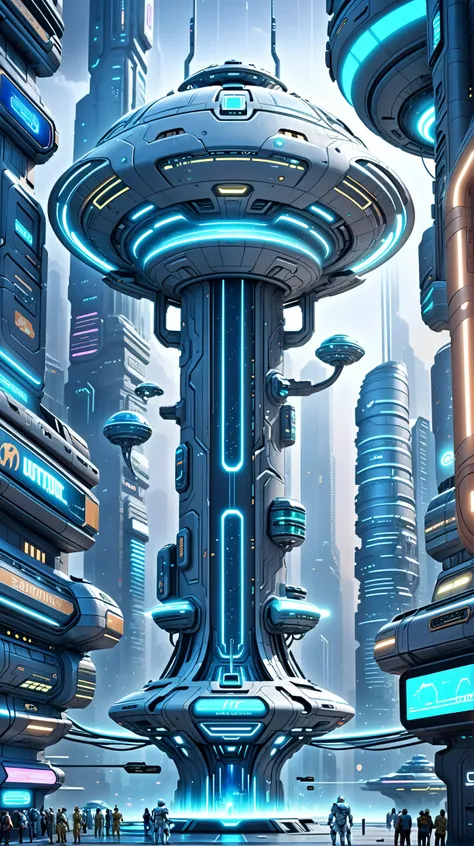 gargantuan,ghostly scifi metropolis beyond the beginning of the multiverse, 8k, ultra high detail, masterpiece, Public charging stations<lora:EnvyPulpScifiXL:0.35><lora:xl_more_art-full_v1:0.35>