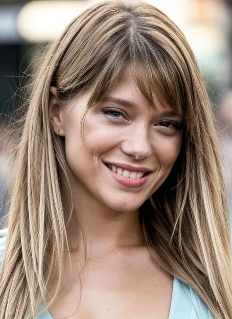 High detail RAW color Photo of gorgeous sks woman, smile, fit, toned, sexy look, high detail hair, (skin pores, skin imperfections), sharp body, highly detailed body, highly detailed face, sharp focus, 8k high definition, insanely detailed, intricate, masterpiece, highest quality, <lora:locon_leaseydoux_v1_from_v1_64_32:1>
