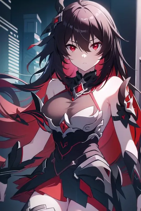 starchasmnyx, <lyco:starchasmnyx-LYCORIStest:1>,
starchasm nyx, antenna hair, dress, hair between eyes, long hair, (red eyes:1.5), black hair, red hair, two-tone hair, gradient hair, hair ornament,
BREAK bare shoulders, black dress, black footwear, boots, chain, dress, thigh boots, thighhighs,
BREAK looking at viewer,
BREAK outdoors, city,
BREAK <lora:GoodHands-vanilla:1>, (masterpiece:1.2), best quality, high resolution, unity 8k wallpaper, (illustration:0.8), (beautiful detailed eyes:1.6), extremely detailed face, perfect lighting, extremely detailed CG, (perfect hands, perfect anatomy),