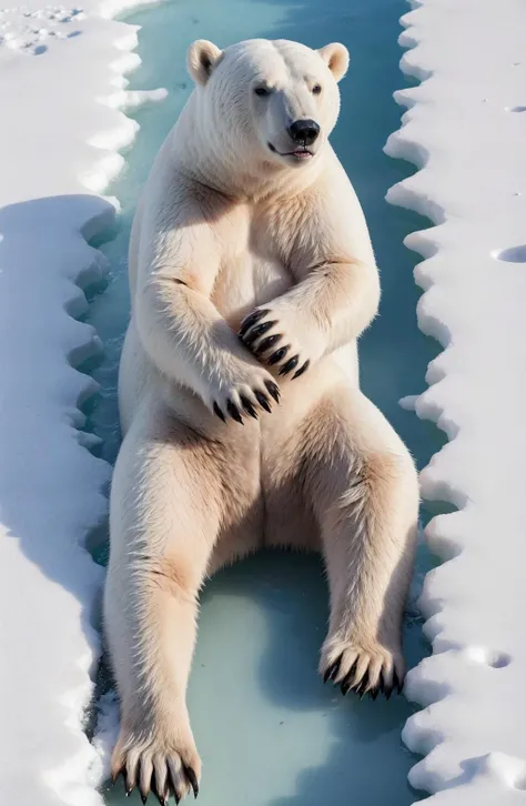  🐻‍❄️ [32k|16k|best-quality], professional photo , polar bear,  
 <lora:StandingSPLIT:0.7>Physics, Zoology, Animal limbs, Strong single leg, Tension, Tension for sports , Science, Tension for sports ,Wall Splits, Wall Stand,  One leg up and down, from left to right, HD, 8K, 