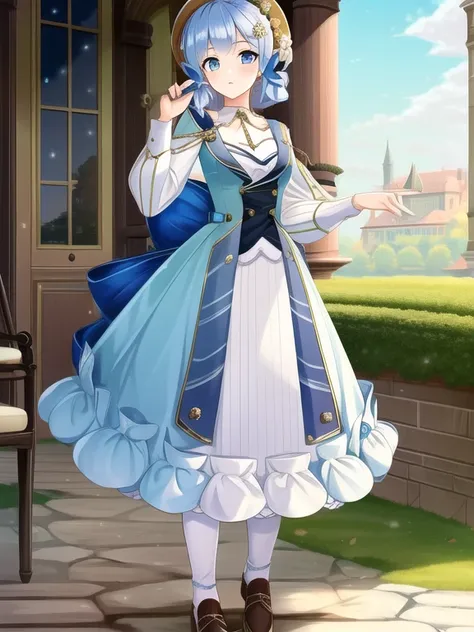 <lora:AyakaSkin_1:1>, masterpiece, best quality,1girl, full body ,hat, stunningly attractive,