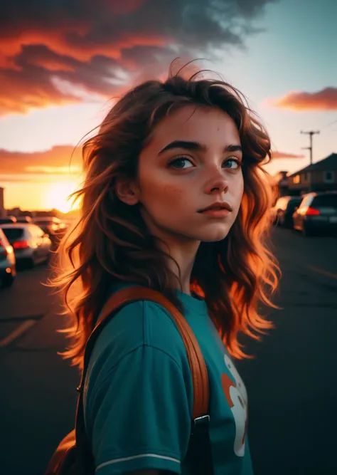 /ONE FOR ALL, imagine 
photograph of
1girl sunset detailed, surreal dramatic lighting shadow (lofi, analog, kodak film) by Brandon Woelfel Ryan McGinley
\\ Made with ONE FOR ALL checkpoint by Chaos Experience @ https://civitai.com/user/ChaosExperience/ \\