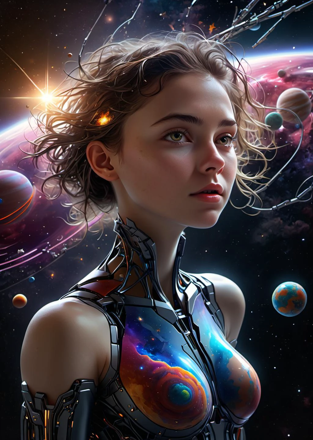 /ONE FOR ALL, imagine in (((epic-Ultra-HD-details, epic-Ultra-HD-detailed-details, epic-Ultra-HD-highlights, lit, physically-realistic)))
Space-themed Portrait of a young woman inside a broken galaxy, inspired by Adam Martinakis|Emmanuelle Moureaux, color photo . Cosmic, celestial, stars, galaxies, nebulas, planets, science fiction, highly detailed
\\ Made with ONE FOR ALL checkpoint by Chaos Experience @ https://civitai.com/user/ChaosExperience/ \\