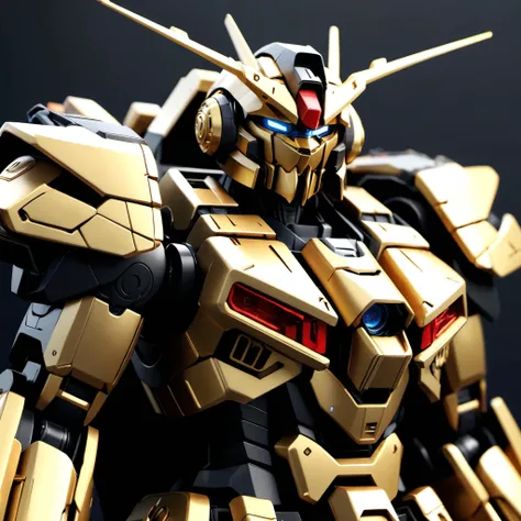 (black and golden mecha), gundam, masterpiece,best quality,ultra-detailed, anime screencap,extremely detailed,intricate details,highres,cowboy shot, samurai armor, 3D, 50mm lens
aperture opening of f/4.0
(cinematic light, depth of field, vivid colors like HDR+, sharp focus)
\\ Made with ONE FOR ALL checkpoint by Chaos Experience @ https://civitai.com/user/ChaosExperience/ \\