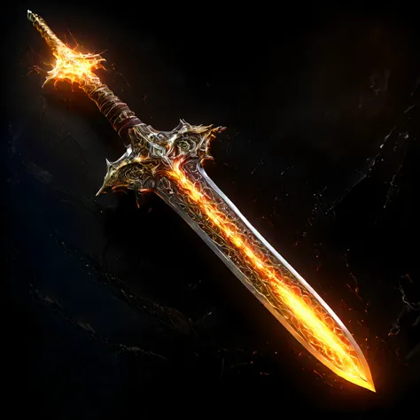 front view of
a sword
simple black background, game icon, 4k,realistic, photograph,fantasy style <lora:Green_emerald_style:1> <lora:game_icon:1> game icon <lora:electricity:0.81> lighting_thunder,