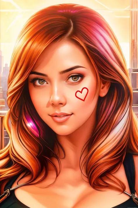 cheek heart right outline red, sexy face, astronaut, middle shot, detailed background,
([Charlize( :0)Theron|marina visconti|Kathy( :0)Ireland]:0.9), love theme, valentine's day,
Downtown skyscrapers and bustling lunch hour, basety style,aleksei gilev style,
[cartoon, anime :realistic, real life, hyper realistic:0.20],
beautiful young woman, symmetrical face,  fit, illuminated,
digital art
<lora:electra_heart:0.90>