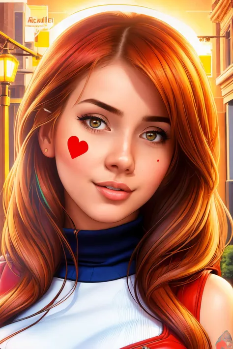 cheek heart left full red, sexy face, astronaut, breast focus, detailed background,
([Hayley( :0)Williams|krystal boyd|Isla( :0)Fisher]:0.9), love theme, valentine's day,
Historic downtown and brick buildings, basety style,marie dashkova style,
[cartoon, anime :realistic, real life, hyper realistic:0.20],
beautiful young woman, symmetrical face,  fit, illuminated,
suic(:0)idegirl
<lora:electra_heart:0.90>