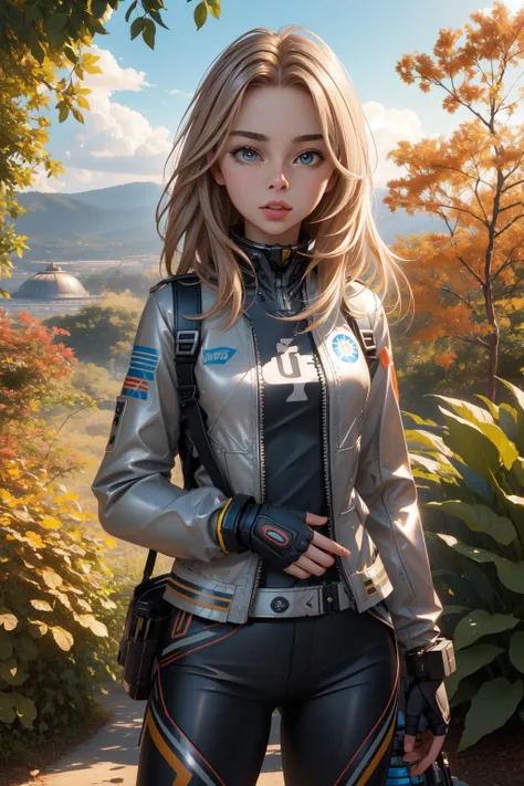 tv_Annie_Denham_MXAI_V1, 8k Digital art, autumn woods and White dwarf in background, insane details, landscape of a ([The Mississippi River:Singapore:2]:1.3) from inside of a Mount Kilimanjaro, it is very Enthralling and Futuristic, Sun in the sky, Illustration, Dark, Glitchcore, Side lighting, Fish-eye Lens, One Color, Spirals, sgraffito, HDR, High quality, (by Sarah Andersen:1.1) , (Guido van Helten:1.0) , sci-fi, realism