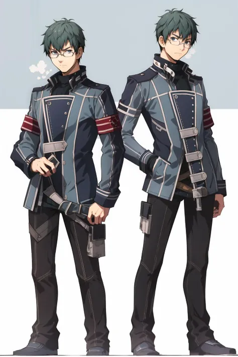 <lora:machisen:1>machisen2, 1boy, turtleneck, blue coat,