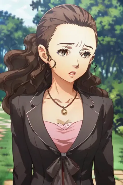 ((((((best-cinematically-realistic-ever-perfect, best-digital-8k-UHD-movie-realistic-perfect , best-real-human-likeness-ever-perfect stunning-ultra-flawless-cute-beauty-perfect, highest-quality-details-only-perfect, masterpiece-anatomy-perfect, extremely-detailed-surfaces-perfect, extremely-accentuated-details-perfect, best-strands-of-hair-details-ever-perfect)))))) ((, outdoors, official-style, official-style-genuine, official-style-perfect,)) <lora:eriminami trigger -Eri Minami Persona 4-:1>milf-Eriminami, necklace, full-body
