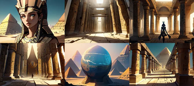 (otherworldly, otherworldly atmosphere, otherworldly appearance), highly insanely detailed, masterpiece, top quality, best quality, highres, 4k, 8k, RAW photo, ((ancient egyptian theme:1.2)),
Celestial Mistwood Flats, (fantasy world)