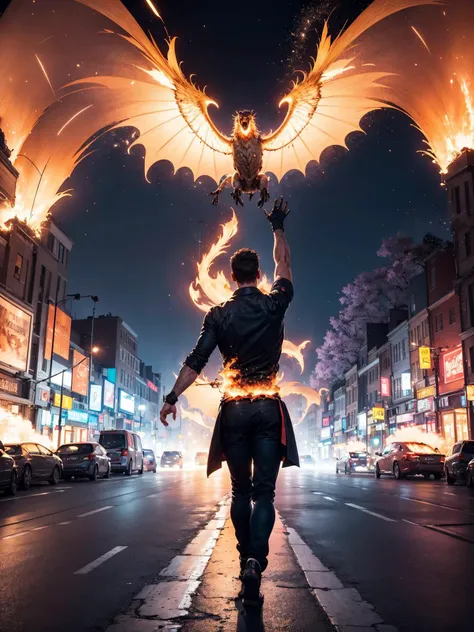 Glad Dragunity Whirlwind, The Road Not Taken, "Through the prism of resilience, we rise from the ashes, transformed and strengthened by the fires of adversity.", "Piano man, sing us a song tonight.", fantastic aesthetic, complex, ambient illumination, inspired, atmosphere, rich vivid colors, deep rich colors, badge