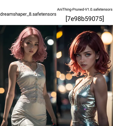 (masterpiece, best quality, highres:1.2), (photorealistic:1.2), (film grain:1.3), (morbid light:1.2), (dynamic angle), raw photo, (Creamy Mamy), young, cute, very slim, skinny, curly pink hair, in high detailed white gothic suit, (ultra-detailed body), sleeveless top, a short black skirt, (light smile:0.8), moonlight passing through hair, (random beautiful background:1.3), (sharp), exposure blend, bokeh, dim light, (hdr:1.4), high contrast, (muted colors, dim colors, soothing tones:1.3), low saturation, morbid