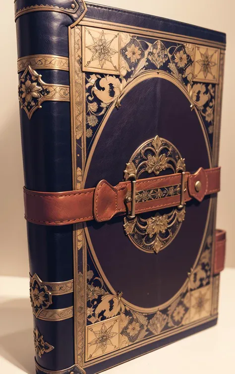 enchanted scrolls,  case binding, clothbound, leather,