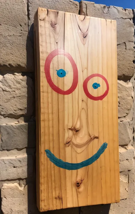 Plank, on a wall,  outdoors, 
(masterpiece:1.2),(best quality:1.2),<lora:Plank-EEE10v6:0.8>,