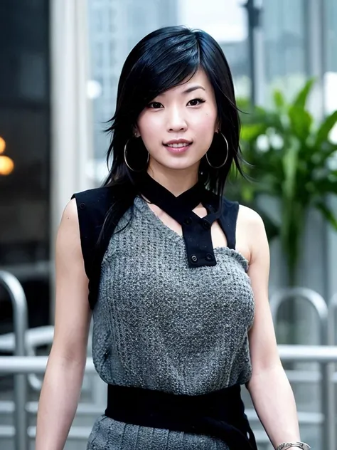 1girl, solo, dress, black hair, ponytail, red dress, smile, earrings, simple background, jewelry, looking at viewer, black eyes, makeup, ulzzang-6500v1.1, (original: 1.2), (realistic: 1.3) , beautiful girl with beautiful details, extremely detailed eyes and face, eyes with beautiful details, absurd, incredibly absurd, huge file size, ultra detail, high resolution, ultra detailed, best quality, masterpiece, illustration, ultra detailed and beautiful, ultra detailed, CG, unity, 8k wallpaper, amazing, fine Detail, masterpiece, top quality, official art, extremely detailed CG unity 8k wallpaper, cinematic lighting, (perfect shiny skin:0.6), slim and smooth lines, (floating), <lora:asang:0.8>