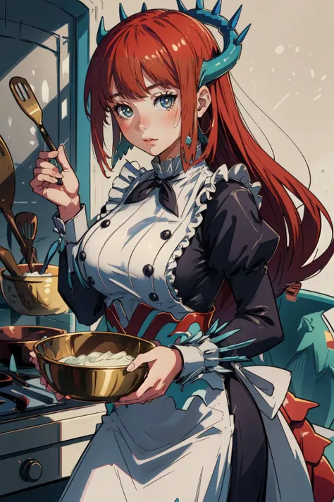 (masterpiece, best quality), intricate details,
1girl, <lora:Kitchen_Dragonmaid:0.8> kitchen_dragonmaid,