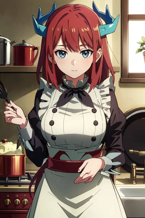 (masterpiece, best quality), intricate details,
1girl, <lora:Kitchen_Dragonmaid:0.8> kitchen_dragonmaid,