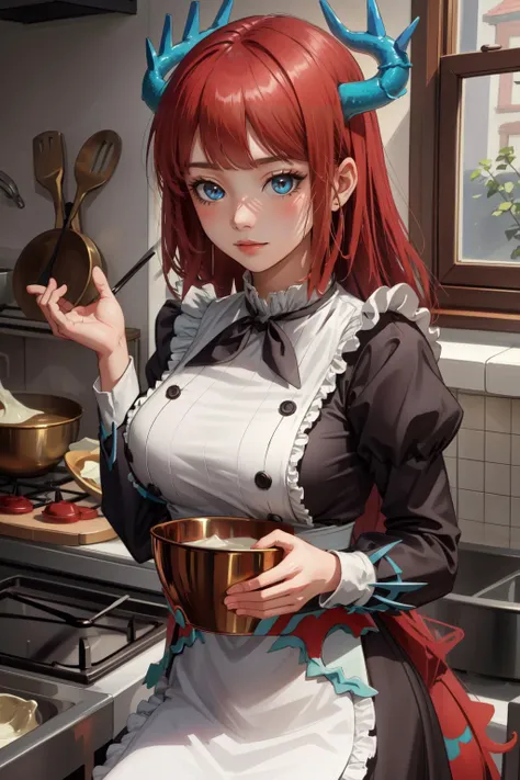(masterpiece, best quality),  intricate details,
1girl,  <lora:Kitchen_Dragonmaid:0.8> kitchen_dragonmaid,