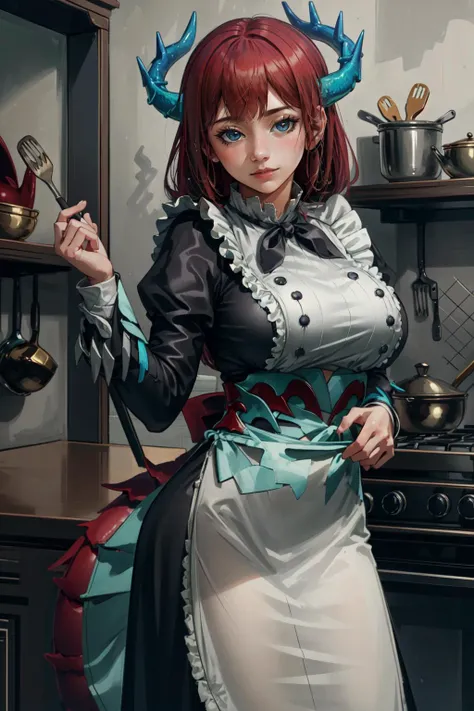 (masterpiece, best quality),  intricate details,
1girl,  <lora:Kitchen_Dragonmaid:0.8> kitchen_dragonmaid,