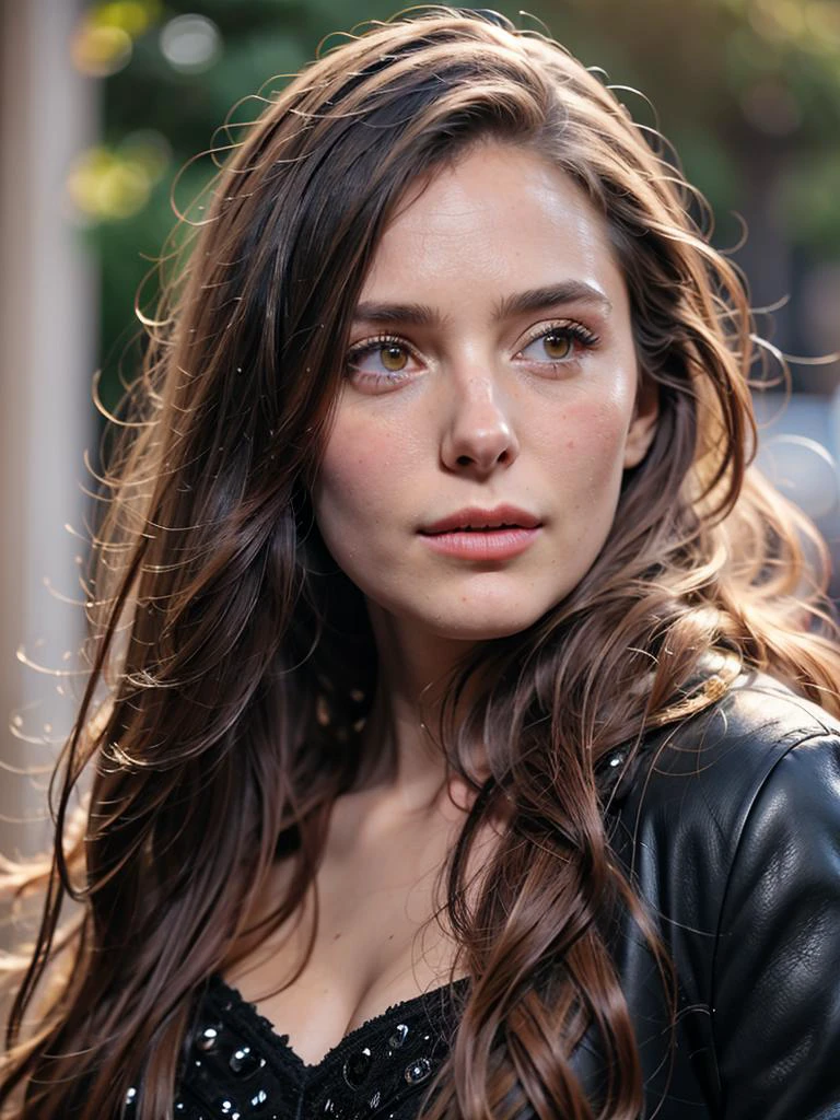 (official art, extremely detailed CG unity 8k wallpaper),(18 years old girl:1.3),good-looking face , beautifully detailed eyes, Firm eyes, detailed fine nose, detailed fingers, (8k), (best quality), ( masterpiece:1.2), (realistic), ( photorealistic:1.37), , high quality dress , straight hair, long hair, (no animal), <lora:Festive_Bokeh_Anime:1> <lora:real-lora:1>