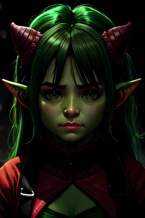 (Award Winning Photo:1.3) of (Sketch:1.3),(Sad:1.3) 1girl, (Style-Goblinmode:0.7),Highly Detailed,(Warm Colors:1.3),(close portrait:1.3),(Feminine:1.4),(beautiful:1.4),(attractive:1.3),handsome,calendar pose,perfectly detailed eyes,studio lighting,thematic background